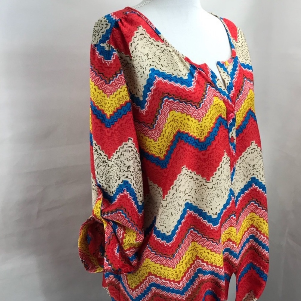 ANTILIA FEMME blouse colorful bold women’s top